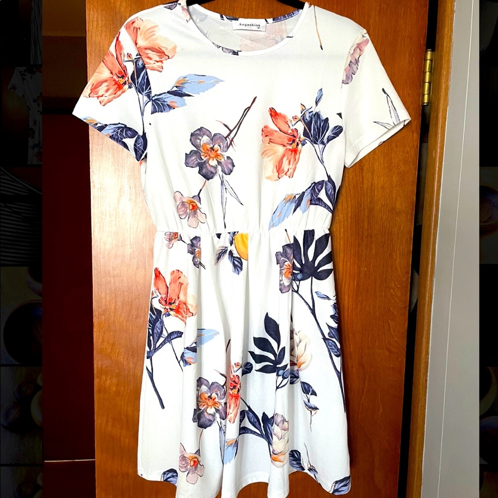 Floral T-shirt Dress